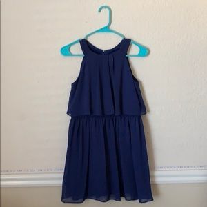 navy blue dress